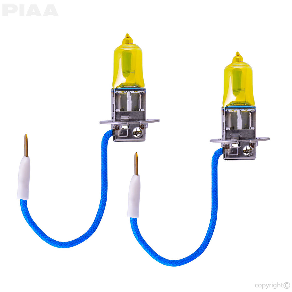 PIAA H3 Solar Yellow Twin Pack Halogen Bulbs