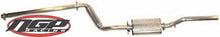 Load image into Gallery viewer, Techtonics Tuned Exhaust, Mk2 Jetta 8v w/ 50mm Cat, 2.25" Stainless Steel