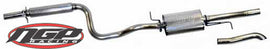 Techtonics Tuned Exhaust, Mk4 Jetta 2.0 8v, 2.25