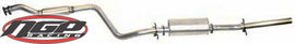Techtonics Tuned Exhaust, Jetta Mk1 8v Aluminized 2.25
