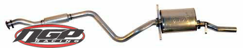 Techtonics Tuned Exhaust, Mk1 Cabriolet 84-89, 2.25" Stainless Steel