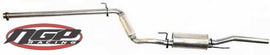 Techtonics Tuned Exhaust, Passat 16v 90-92, 2.25