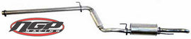 Techtonics Tuned Exhaust, B4 Passat 8v 95-97, 2.25