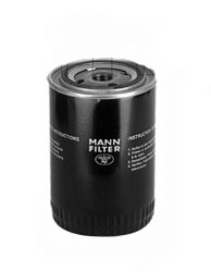 MANN Oil Filter, 4-Cyl Gasoline VW / Audi (8v / 16v / 1.8t Transverse)