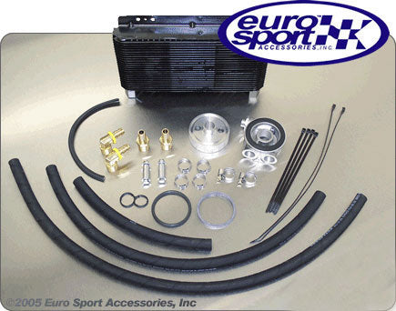 Eurosport Acc - Oil Cooler Kit - Normal Duty 4-Cyl - 1.5 Inch X 3 Inch X 11 Inch standard