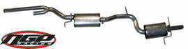 Techtonics Tuning Stainless Steel Exhaust, 2.5