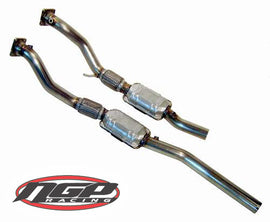 Techtonics Tuning - B5 Audi S4 00-02, 2.5 inch Turbo Downpipes w/ High Flow cats