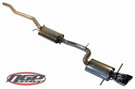 Techtonics Tuning - Borla Stainless Exhaust Audi A4 1.8t Quatttro 1996-2001, twin tips