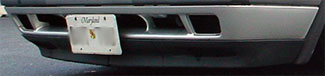 OEM Style, Two-Piece 16v "Deep" Spoiler for Big Bumper