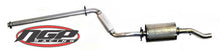 Load image into Gallery viewer, Techtonics Tuned Exhaust, Mk2 GTI 8v / 16v w/ 55mm Cat, 2.25" Aluminized Steel