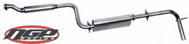 Techtonics Tuned Exhaust, Rabbit Pick Up / Caddy 16v 81-84, 2.25