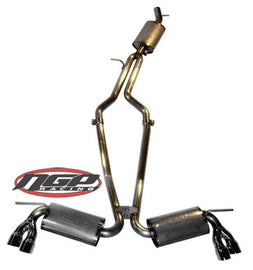 Techtonics Tuned Exhaust, VW Touareg VR6, Stainless Steel (2004-2007
