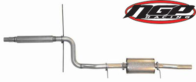 Techtonics Tuning Stainless Exhaust, 2.5" - B5 A4 1.8t FWD