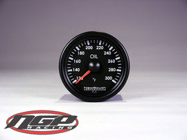 New South Performance - Indigo 300F Oil Temperature Gauge
