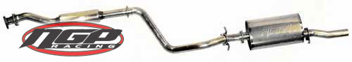 Techtonics Tuned Exhaust, Mk1 Rabbit / Scirocco 1, 75-84 2.25" Stainless Steel