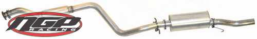 Techtonics Tuned Exhaust, Mk1 Rabbit / Scirocco 1, 75-84, 2.5" Stainless