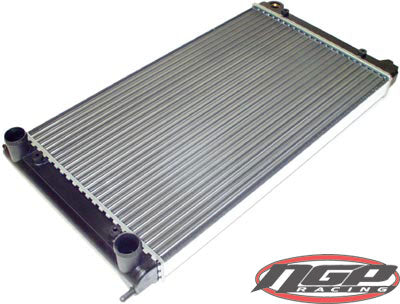 Radiator - Mk1 VW Rabbit 8v w/o AC, 85-89 Mk2 w/o AC