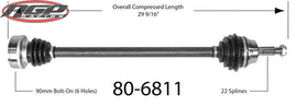Aftermarket - Complete CV Drive Axle - Passenger's Side (Right) - Mk1 1974 to 1984