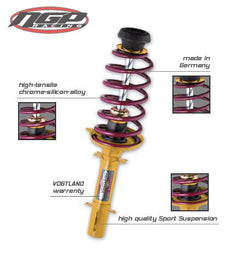 Vogtland Junior Cup kit - Mk1 Rabbit / Jetta / Cabriolet / Scirocco - 40mm lowering