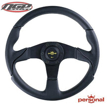 Load image into Gallery viewer, Personal - Steering Wheel - Thunder - Black / Black - 350mm