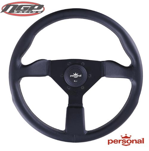 Personal Steering Wheel - Grinta - 350mm (13.78 inches) - Black
