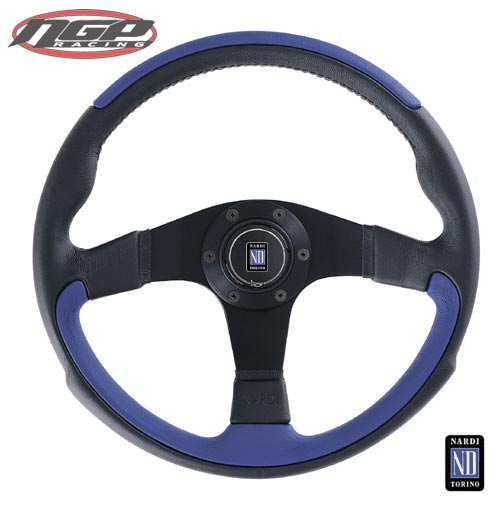 Nardi - Steering Wheel - leader - Blue, 350mm