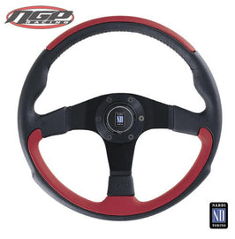 Nardi - Steering Wheel - leader - Red, 350mm