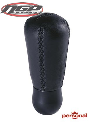 personal パーソナル Personal - Shift Knob - Drop Line - Leather - Black, Red, Blue