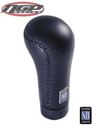 Nardi - Shift Knob - Prestige Line - Black Leather – New German