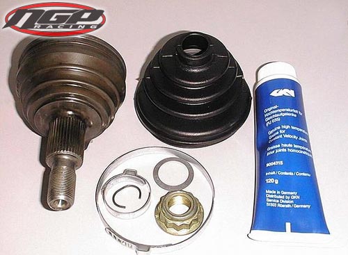 OE Supplier - Outer CV Joint kit - 02A / 02J 5-speed, 1.8t 6-speed, 1992-2006