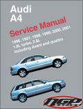 Bentley Publishing - Audi A4 Repair Manual: 1996-2001