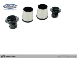 Carbonio Carbon Fiber Performance Air Intake For Audi R8 Spyder V10 Engine 2009-2013