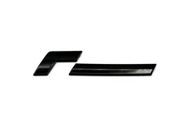 Racingline Car Badge - Gloss Black