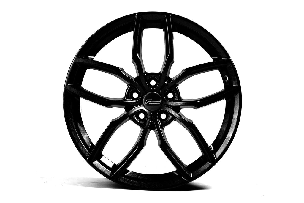 Racingline VWR R360 Alloy Wheel - 19x8.5" 5x112 ET43 Gloss Black Finish - Complete Set of 4