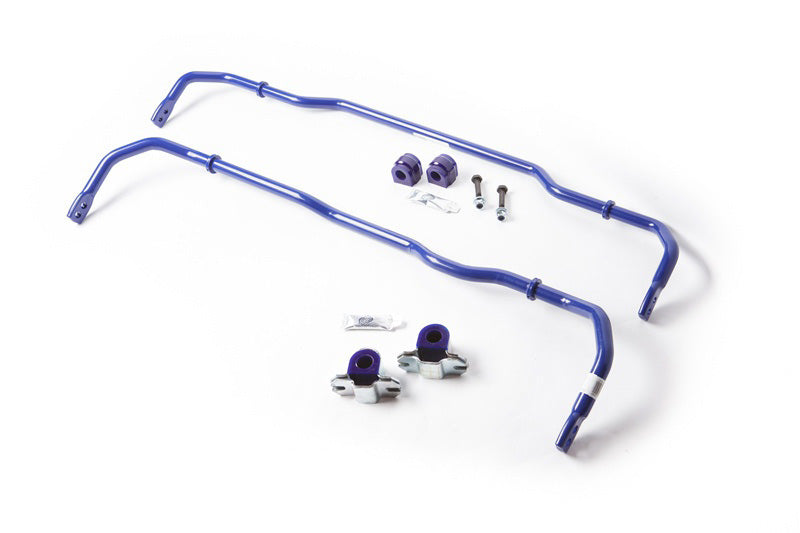 SuperPro Sway Bar Kit - 24mm Adjustable Front and Rear Swaybar - Mk5 Rabbit / Jetta / GTI, Mk6 Golf / GTI / GLI, B6 Passat / CC FWD