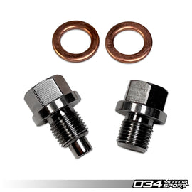 034MOTORSPORT REAR DIFFERENTIAL MAGNETIC DRAIN PLUG KIT, AUDI 8J/8P/8V/8V.5/8S/8Y, VW MK5/MK6/MK7/MK7.5/MK8