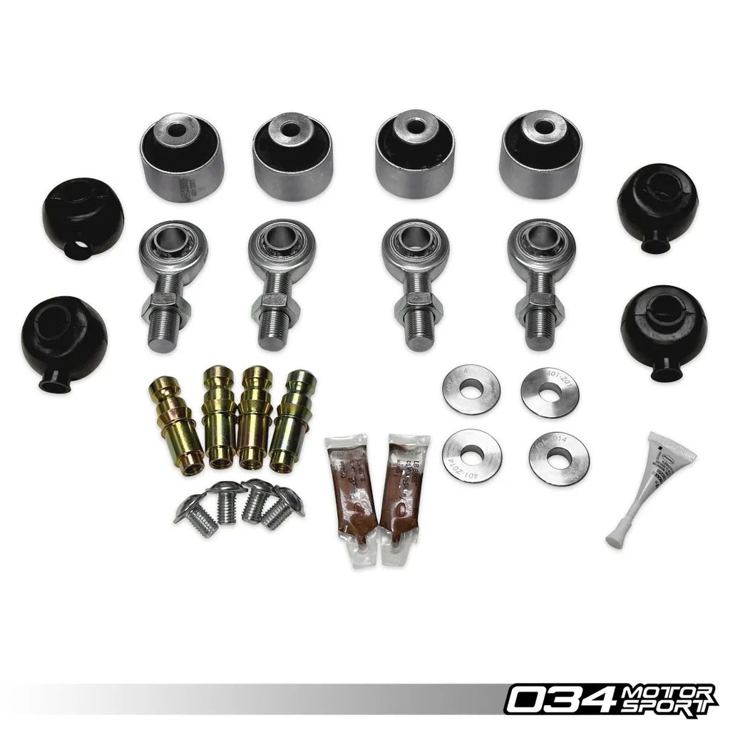 034Motorsport Rebuild Kit, Density Line Adjustable Front Upper Control Arms - B9/B9.5 Audi