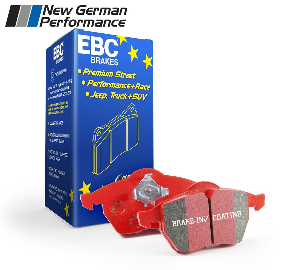 EBC Red Stuff Rear Brake Pads - Mk7, Mk7.5 Golf, GTI, Sportwagen, Audi 8V A3