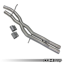 Load image into Gallery viewer, 034MOTORSPORT RES-X RESONATOR DELETE AND X-PIPE, B9 S4 3.0T