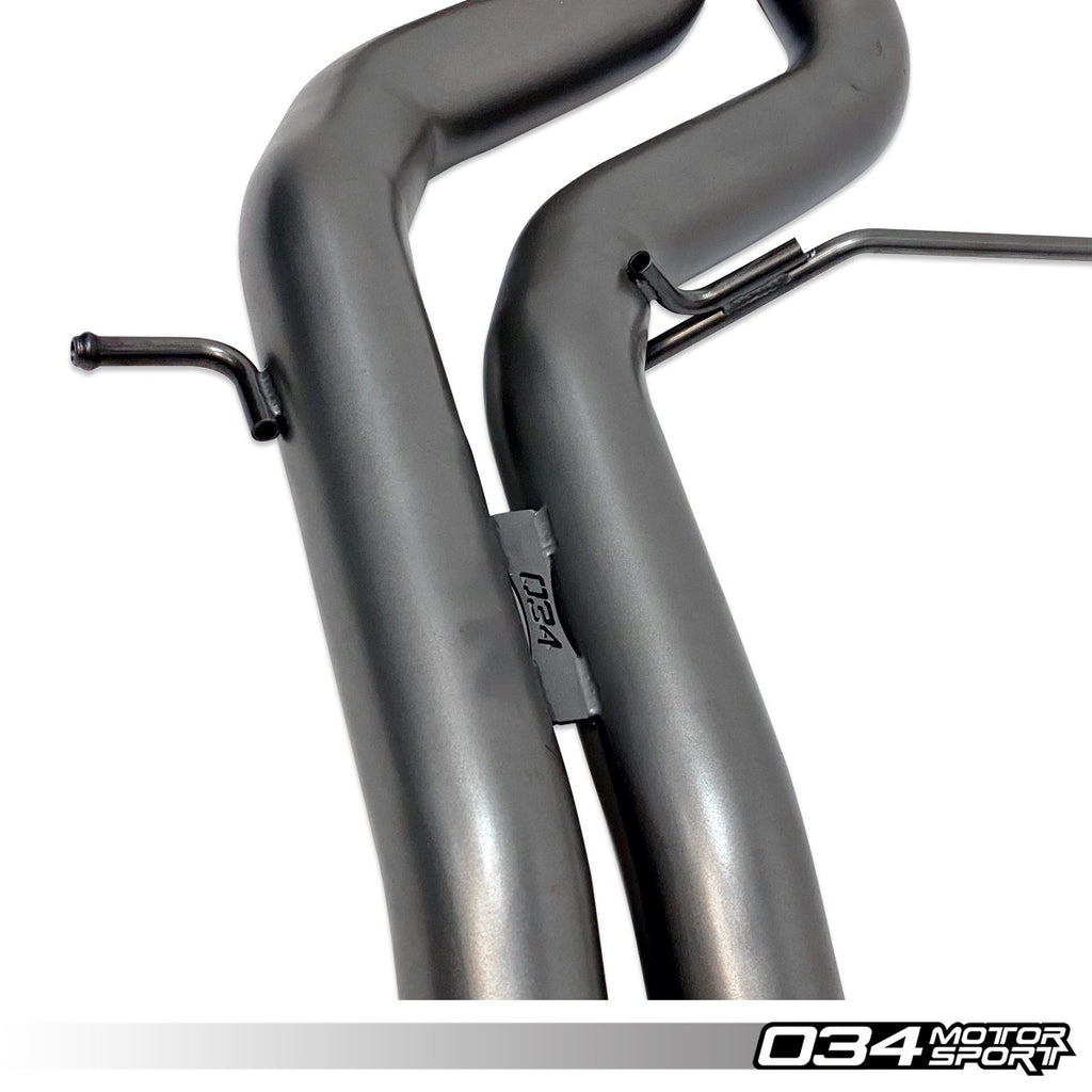 034MOTORSPORT RES-X RESONATOR DELETE AND X-PIPE, C7/C7.5 AUDI S6, S7, RS7 4.0T