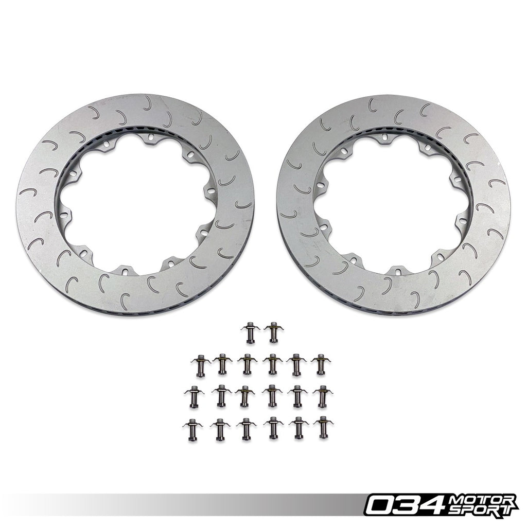 034MOTORSPORT ROTOR RING SET, 350MM, REAR MQB VW, AUDI