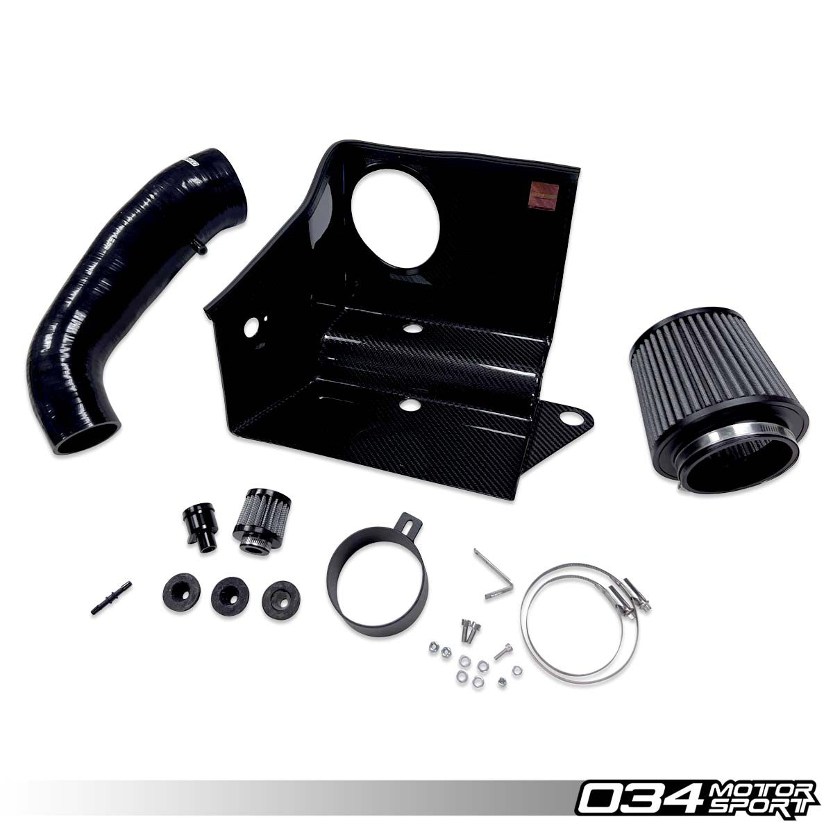 034MOTORSPORT S34 CARBON FIBER INTAKE, 8V/8V.5 AUDI A3/S3/TT/TTS