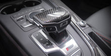 Load image into Gallery viewer, ABT Carbon Fiber and Leather Shift Knob Cover