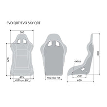 Load image into Gallery viewer, Sparco Evo QRT Fiberglass Racing Seat