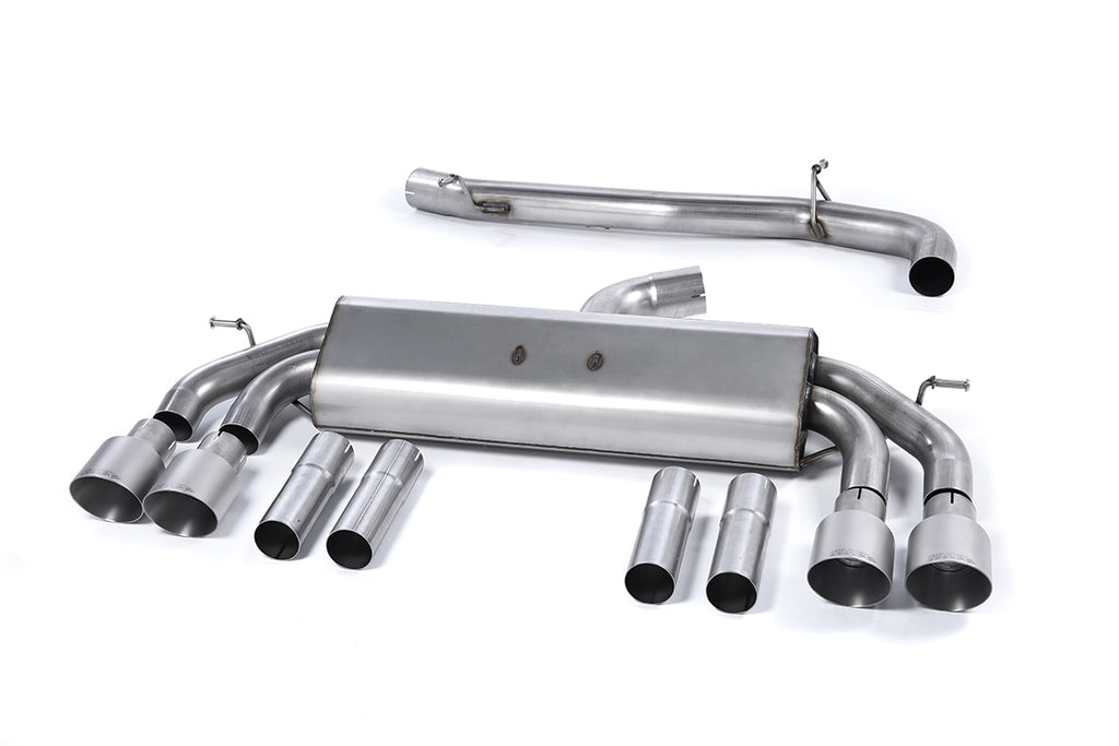 Milltek Sport Non-valved Catback Exhaust - Audi 8V S3 2.0T