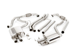Milltek Sport Audi B9 S4 Non-resonated Catback Exhaust - Models With Sport Differential