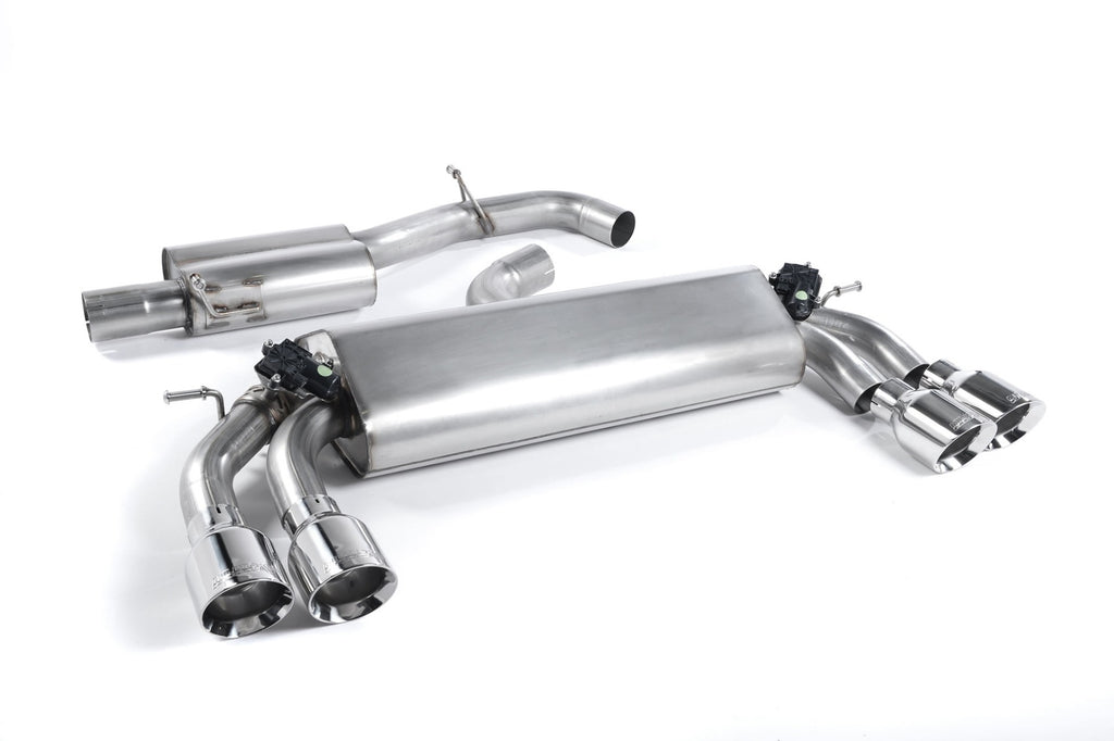Milltek Sport Catback Exhaust - Mk7 Golf R - Valved (Street)