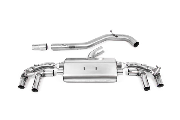 Milltek Sport Catback Exhaust System - Road+ Valved - VW Mk8 Golf R