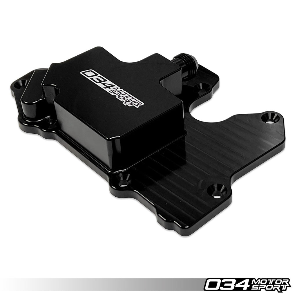 034MOTORSPORT STAGE 2 BILLET CATCH CAN KIT, 8V/8V.5 AUDI A3, MK7/MK7.5 VW GTI FWD - NLA