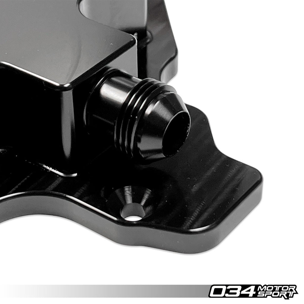 034MOTORSPORT STAGE 2 BILLET CATCH CAN KIT, 8V/8V.5 AUDI A3, MK7/MK7.5 VW GTI FWD - NLA